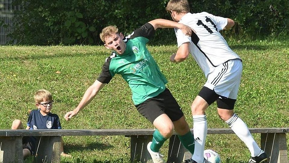 Das Gesicht spricht Bände: Der TSV Pentenried verliert nach früher Führung gegen den TSV Hechendorf.