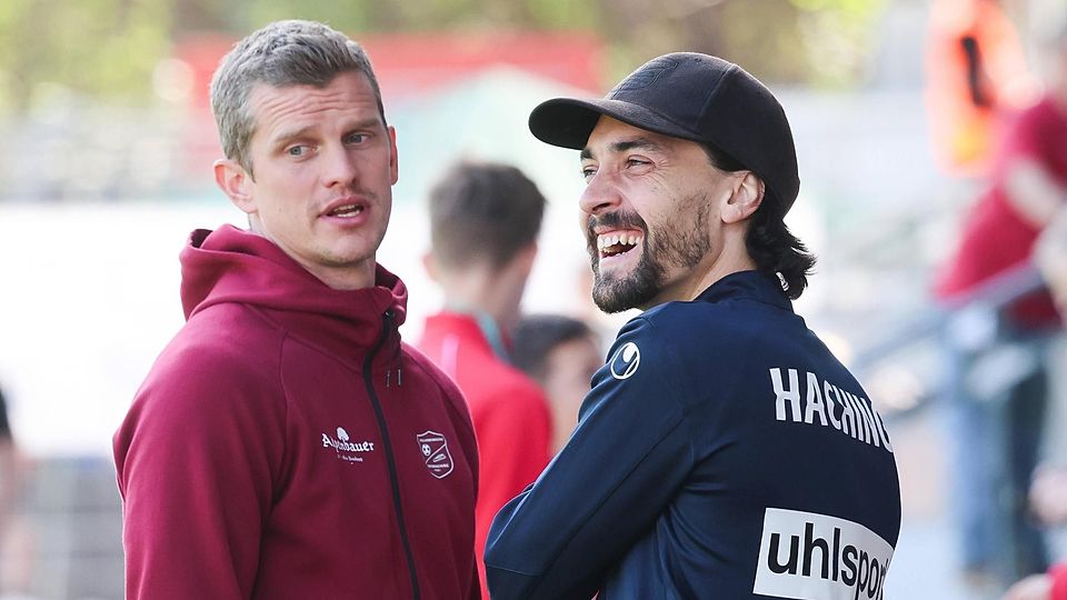 Sven Bender (li.) wird bis Saisonende vom bisherigen U16-Trainer Vitali Matvienko unterstützt.