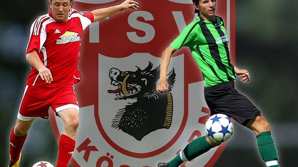 Raphael Krammer (li.) und Stephan Traxinger werden künftig für den TSV Kößlarn auflaufen Montage: Santner