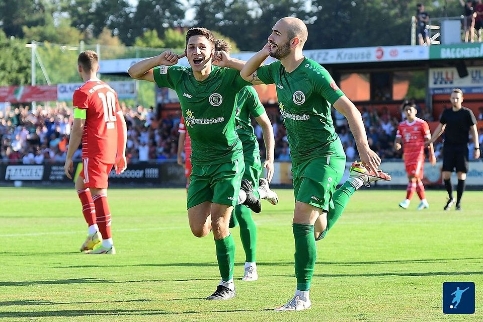 Der SpVgg Ansbach glückte vor vollem Haus die große Überraschung gegen die Bayern Amateure.