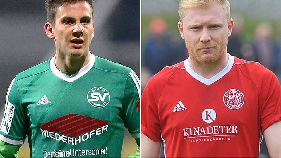 Regionalliga-"Sechser" Mario Enzesberger wird spielender "Co", Hauzenbergs Alex Starkl spielender Chefcoach beim SVO. F: Weiderer / Geisler