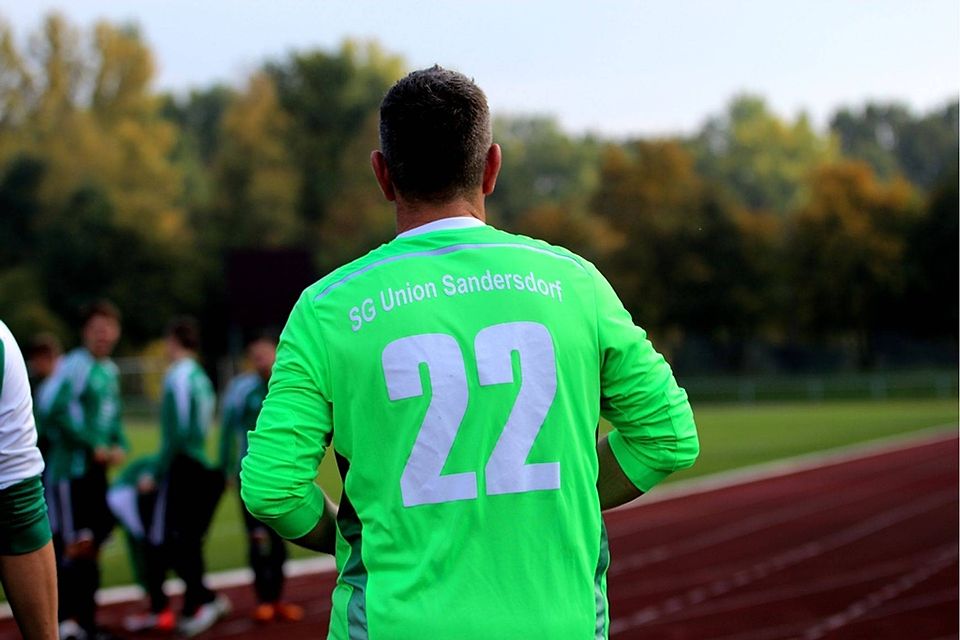 Sein Traum Oberliga begann erstmal in der Landesliga- Unions Torwarttrainer Thomas Brose (FOTO: Holger Bär)