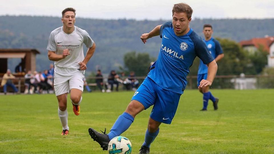 Leon Luft trifft beim Sandbacher 4:1-Sieg gegen den TSV Günterfürst doppelt. 