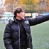 Marienborn-Trainer Ali Cakici ärgert sich über vergebene Torchancen gegen den FK Pirmasens II. 	