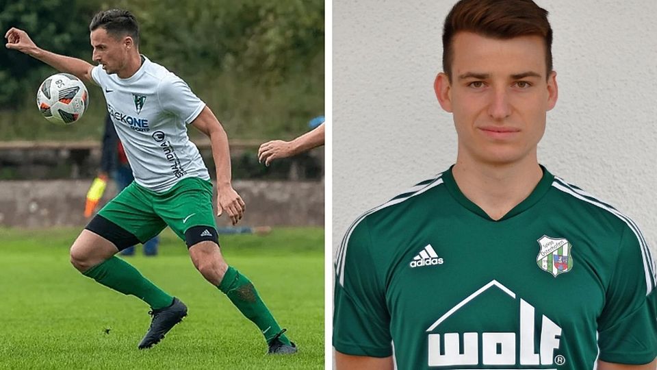 Max Lüftl (li.) und Andreas Gerlsberger feierten am vergangenen Bezirksliga-Spieltag überraschende Comebacks