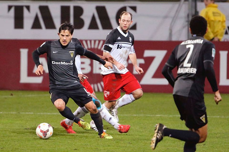 Mit einem 3:0 über Freialdenhoven zieht die Alemannia ins FVM-Pokal-Halbfinale ein. Foto: Wolfgang Birkenstock