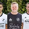 Das Trainer-Trio Björn Engelmann (Chefcoach-Mitte), Tobias Gradl (Co-Trainer-links) und Christian König (Trainer/Reserve-rechts)) werden auch in der Saison 2021/2022 dem SVSW Kemnath erhalten bleiben. 