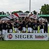 Westfalenpokalsieger 2021/22: Der SV Rödinghausen.
