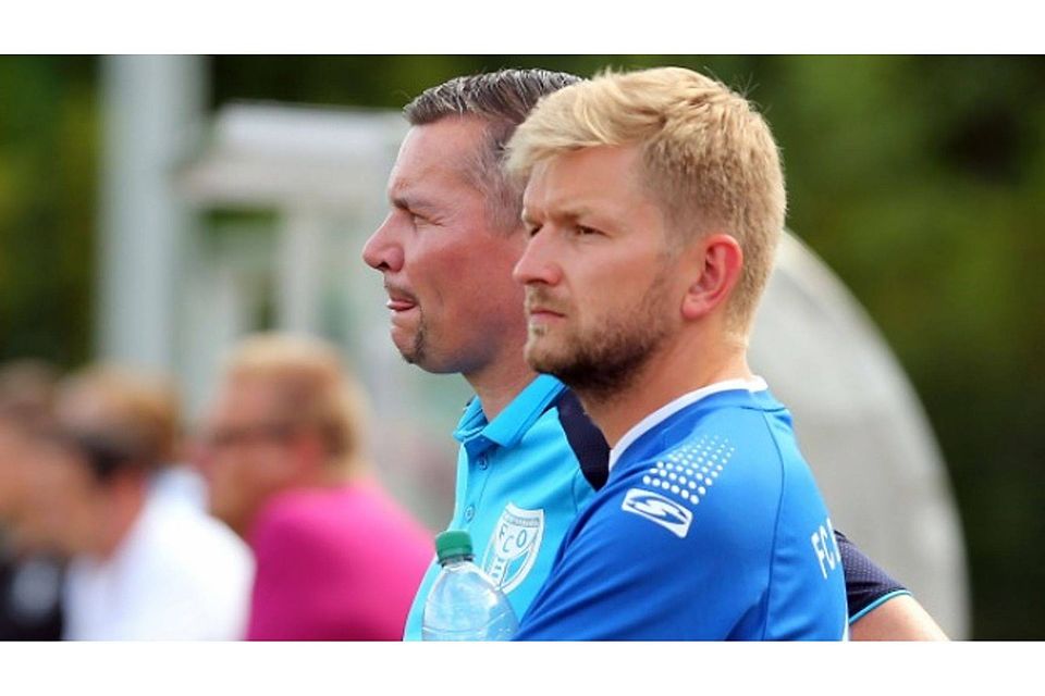 Bleiben beim FCO: Trainer Holm Windmann (links) und Co-Trainer André Schröder. Foto: Egon Bieber