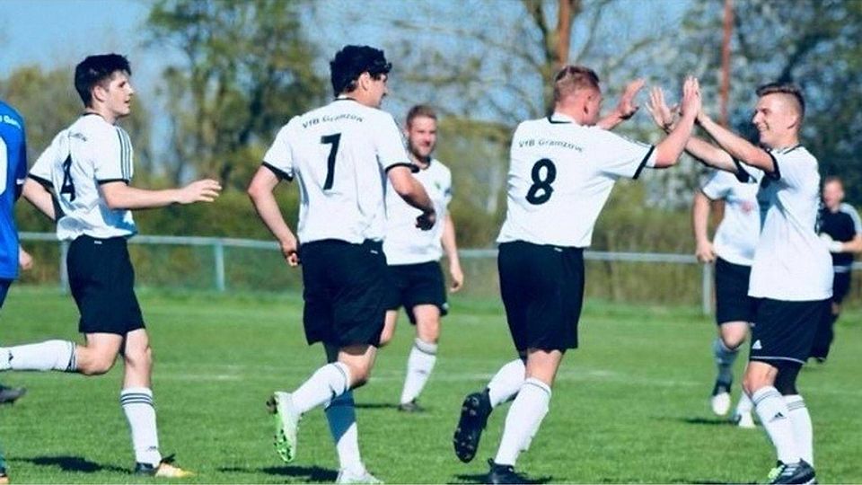 11:0 besiegte der VfB Gramzow die Oranienburger Reserve in der Landesklasse Nord. Das ist Platz eins der höchsten Siege. Foto: VfB Gramzow