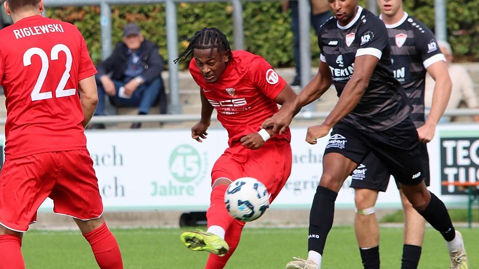 Mann mit Torriecher: Heimstettens Stürmer Yamin H-Wold trifft an diesem Samstag auf seinen Ex-Club Landsberg.