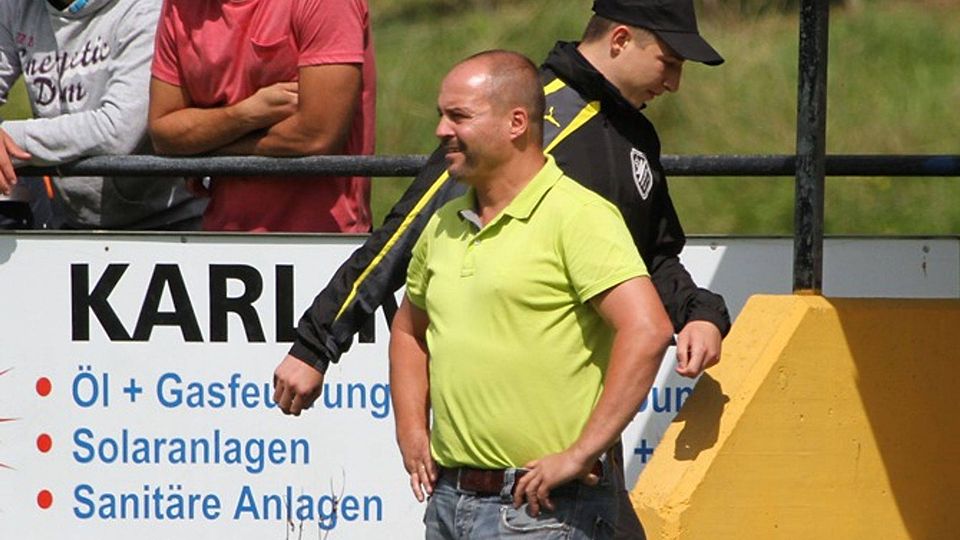 SV Weilertal Coach Frank Strahberger möchte gegen Opfingen den zweiten Saisonsieg einfahren | Foto: Matthias Konzok