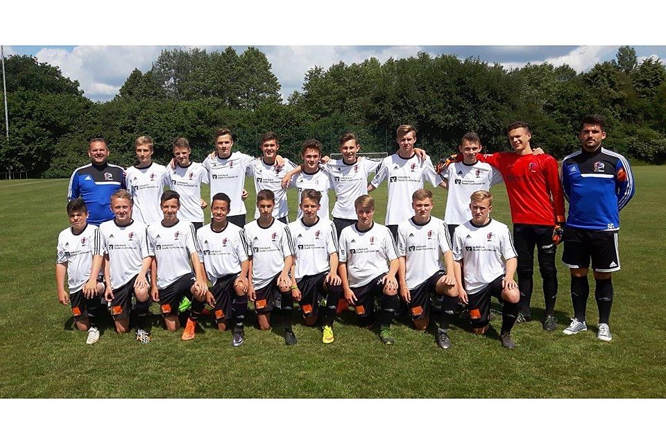 Die U16 des JFV Stade steigt in die Landesliga auf.