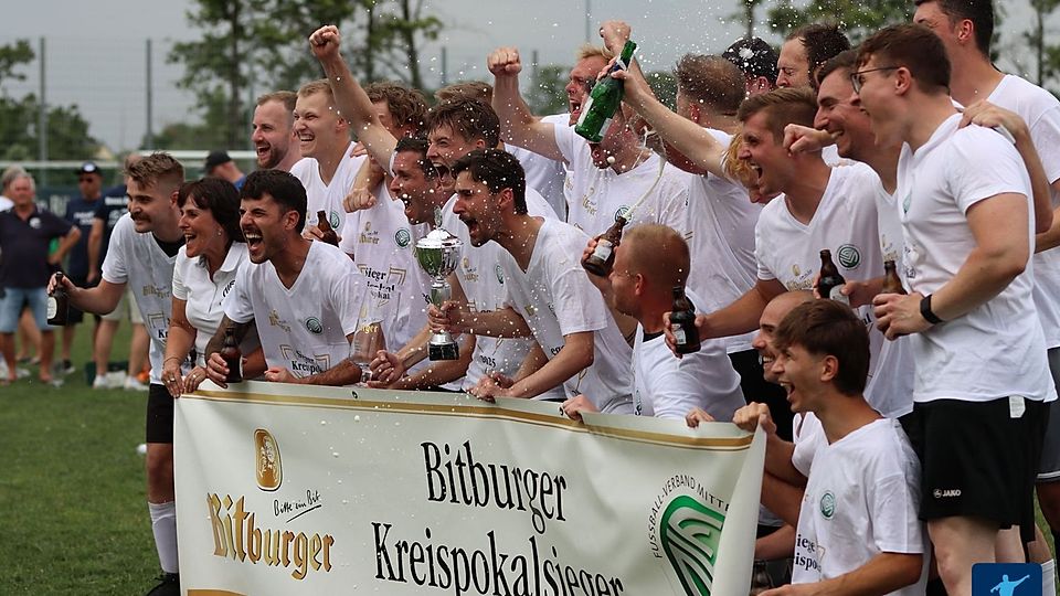 Flamersheim feiert den Pokalsieg