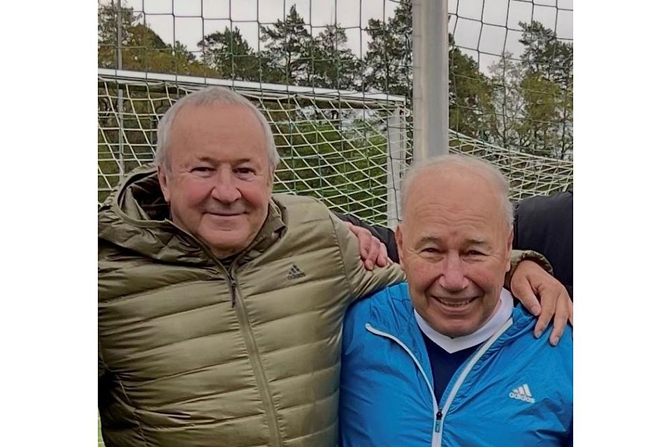 Langjährige Wegbegleiter: der jetzt verstorbene Karsten Wettberg (r.) und Merkur-Reporter Thomas Ernstberger.