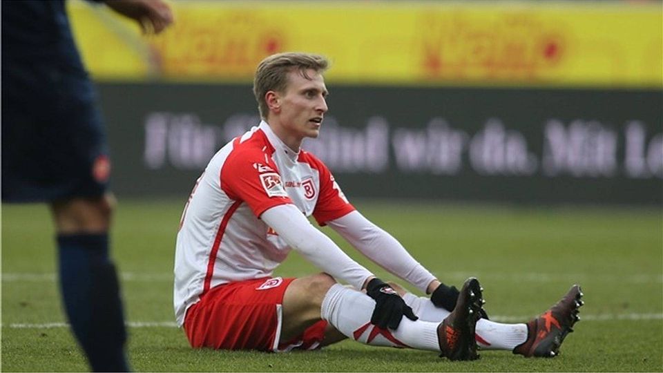 Joshua Mees ist von der TSG Hoffenheim an den SSV Jahn ausgeliehen. Im Sommer geht es für ihn normalerweise zum Bundesligisten zurück.Foto: Nickl