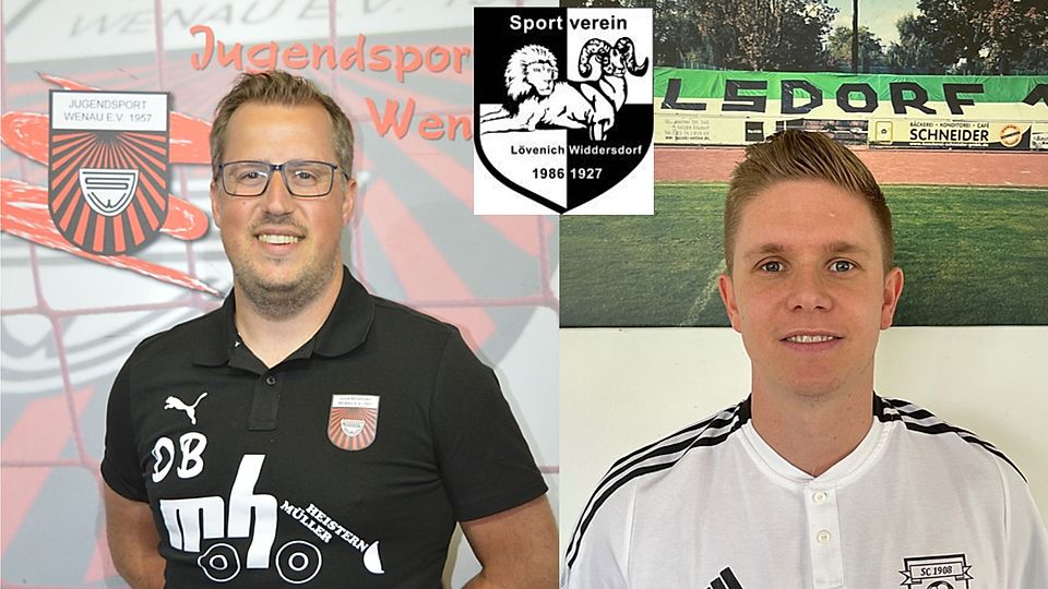 Dominic Bougé ist neuer Trainer des SV Lövenich/Widdersdorf, ab Sommer stößt Dustin Tesch als Co-Trainer dazu.