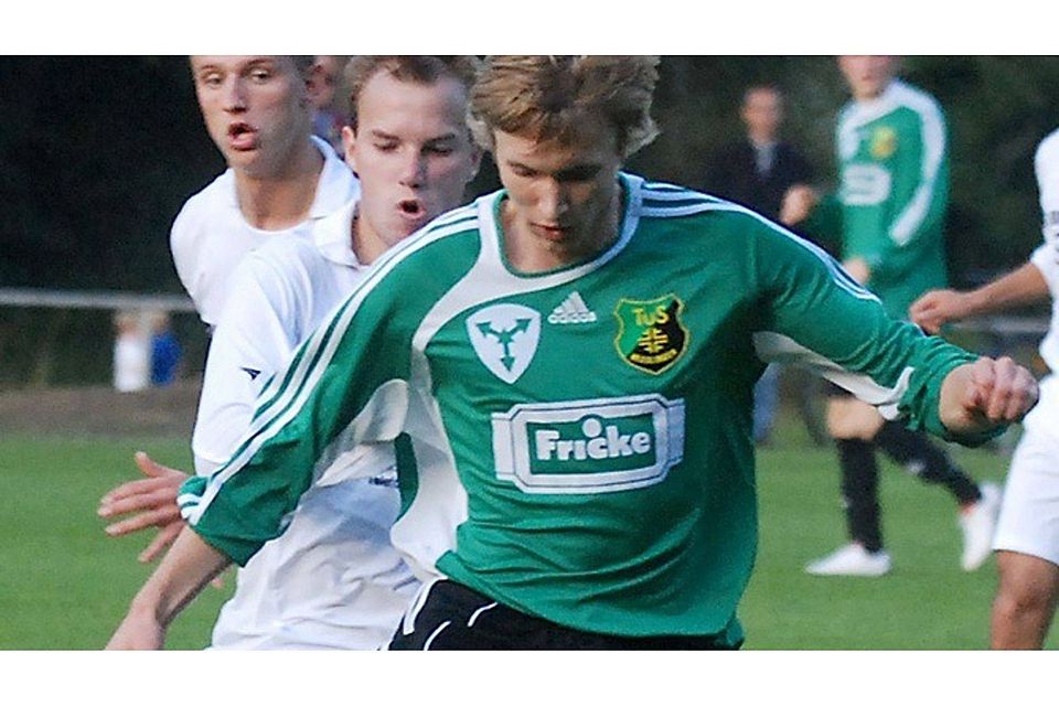 Spielte nach seinem Wechsel vom TuS Tarmstedt zwischen 2009 und 2013 bereits vier Jahre in Heeslingen, legte dann aber verletzungsbedingt eine Pause ein: Oliver Reinicke. Foto Krause