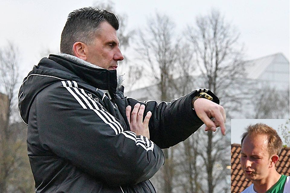 Noch bis zur Jahresmitte 2021 kümmert sich Florian Strehle um die U 23-Kicker des FC Gundelfingen, dann übernimmt Peter Stegner (kleines Bild) den Trainerjob.