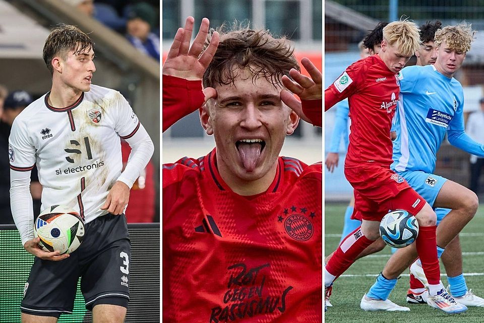 Der FC Bayern beendete die DFB-Nachwuchsliga in beiden Gruppen als Spitzenreiter. Bei 1860, Haching und Ingolstadt schafften einige Talente heuer den Sprung in die 3. Liga.