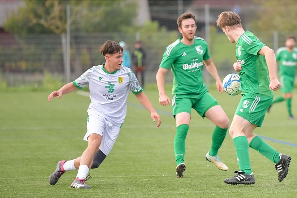  „Im Training schießt er alles weg“: Lukas Starke (links) hat sich aus einer Verletzungspause zurückgekämpft. | Foto: Thomas Heß