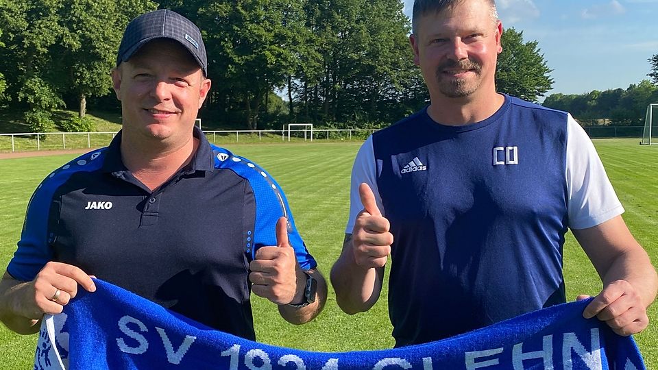 Kevin Hahn und Sven Servos übernehmen beim SV Glehn.
