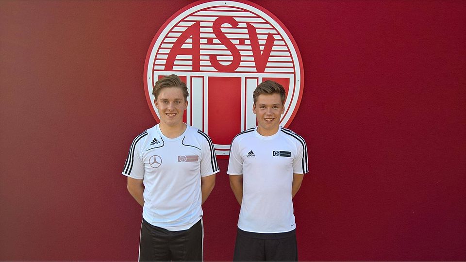 Jonas Baumgartner (li.) und Lukas Perlinger wurden für den Gemeinschaftslehrgang der Ostbayernauswahl nominiert.