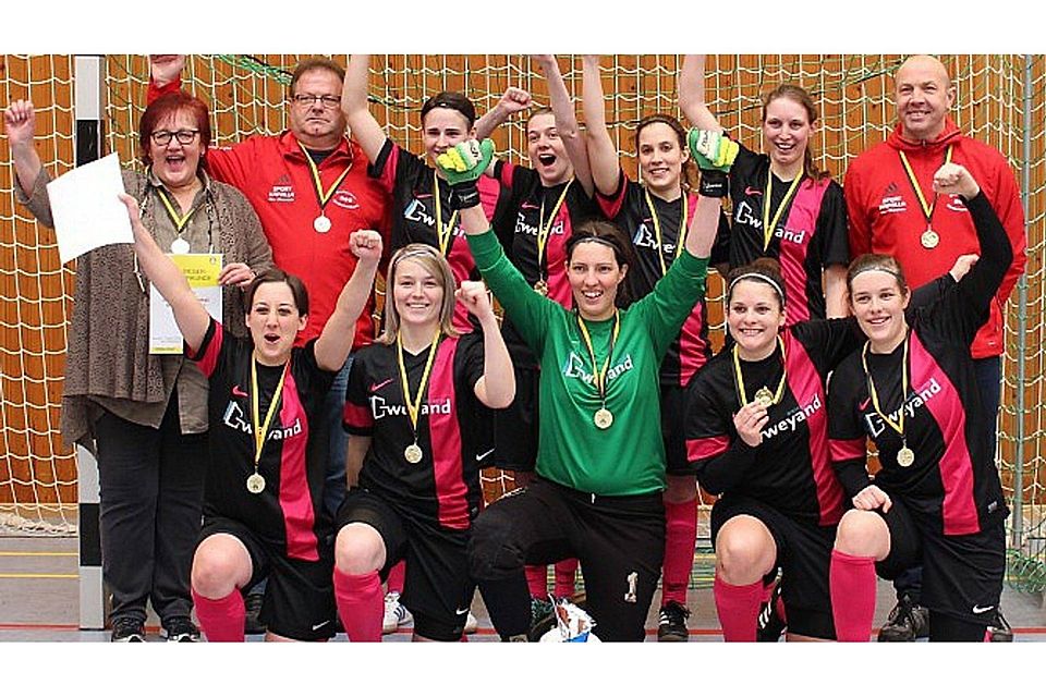 Frauen Hallenfußball-Meister DSG Breitenthal/Niederhambach F: SWFV