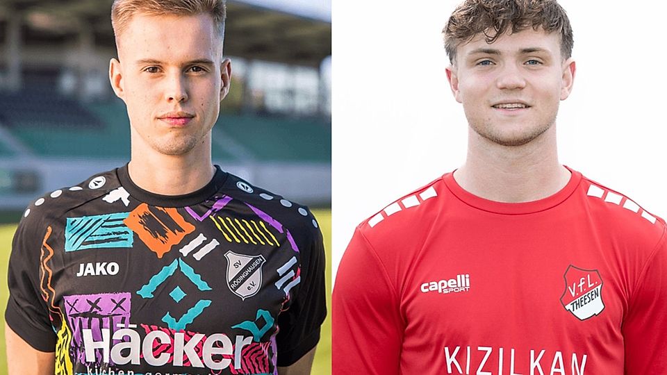 Deubel (links) und Beckmann tragen in der kommenden Saison das Trikot des SC RW Maaslingen.