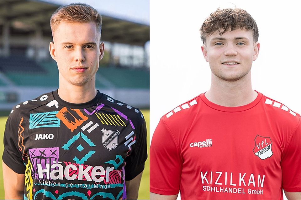 Deubel (links) und Beckmann tragen in der kommenden Saison das Trikot des SC RW Maaslingen.