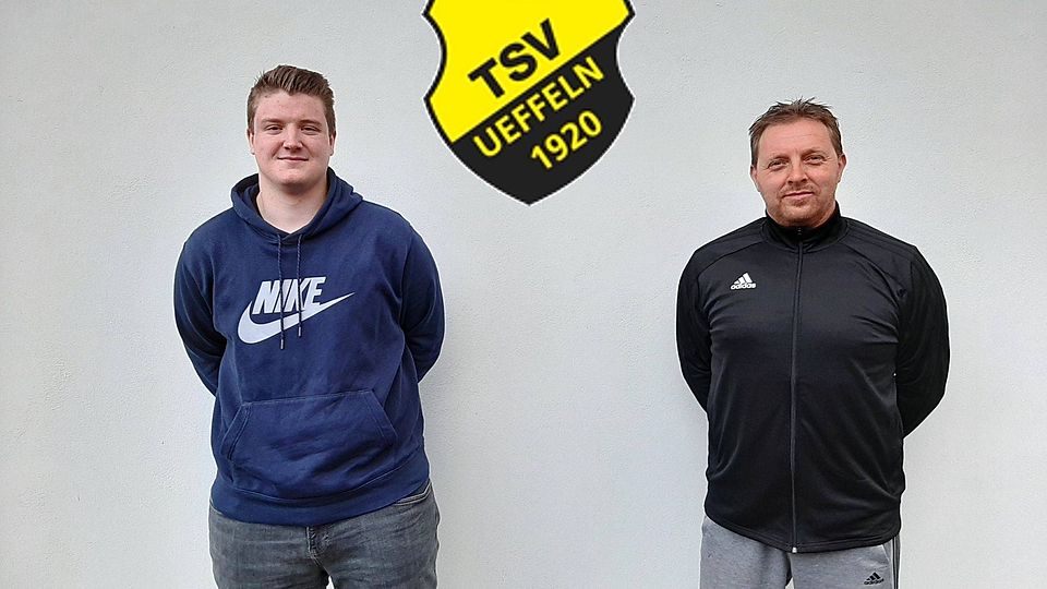 Jonas Stutzke (links) und Karl-Heinz Blaschke übernehmen das Traineramt beim TSV Ueffeln.