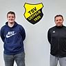 Jonas Stutzke (links) und Karl-Heinz Blaschke übernehmen das Traineramt beim TSV Ueffeln.