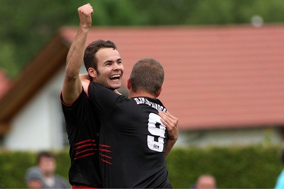 Die DJK-SC Sandbach möchte im Frühjahr wieder öfters jubeln können. Foto: Wagner