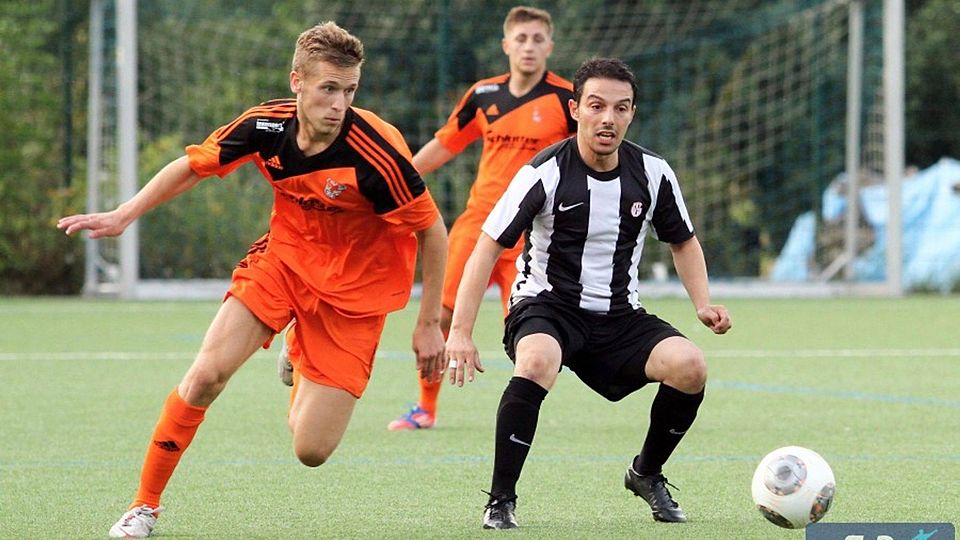 Voll fokussiert: Die TSG Wörsdorf (orange) bezwang Germania Weilbach dank konzentrierter Leistung mit 3:1. Foto: Rene Weiss