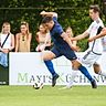 Vergebliche Liebesmüh: Christoph Eisenhauer (TSV Höchst, rechts) versucht, Douglas Victor Stork vom SV Münster zu stoppen. Der SV gewann die Partie mit 5:0. 