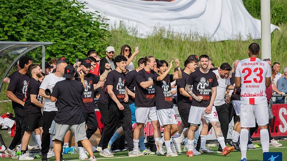 Erster Oberliga-Aufsteiger: Solingen 03. 
