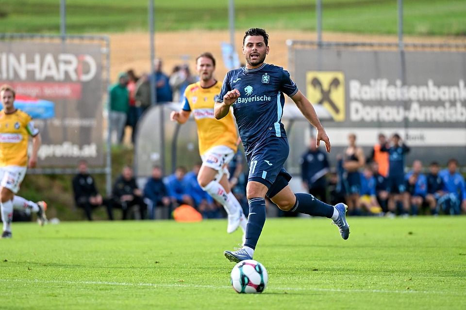 Kevin Volland verpasste vor der Pause mit einem Pfostentreffer die Führung der Löwen.