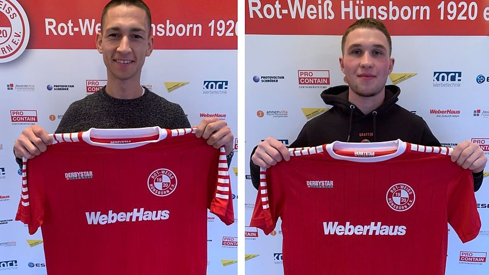 Daniel Jung (links) und Luca Künchen kehren nach Hünsborn zurück.