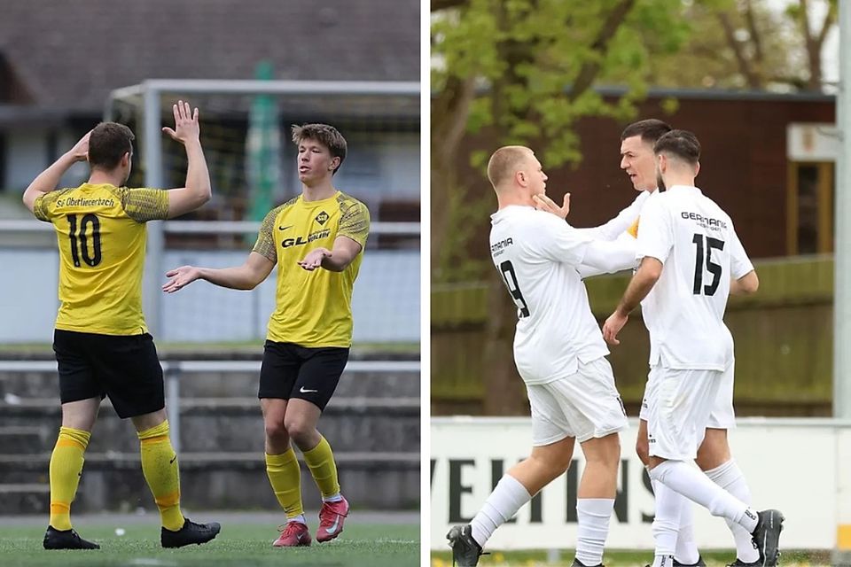 Wer jubelt am Mittwochabend? Die SG Oberliederbach (l.) oder die SG Germania (r.)? Wer jubelt am Mittwochabend? Die SG Oberliederbach (l.) oder die SG Germania (r.)?
