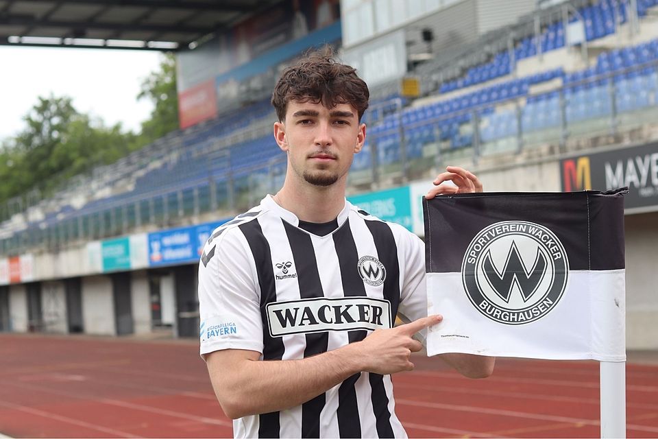 Moritz Bangerter hat sich dem SV Wacker Burghausen angeschlossen.
