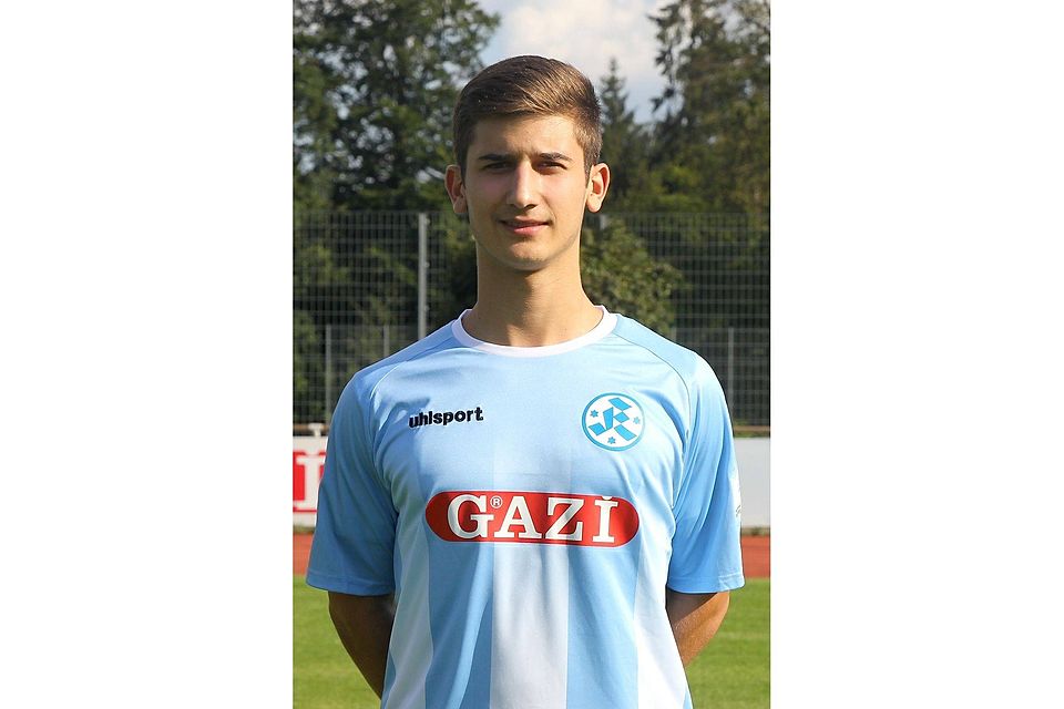 Aleksandar Mojasevic gelang zwar der 1:2-Anschlusstreffer für die A-Junioren der Stuttgarter Kickers, am Ende gewann der FC Augsburg aber mit 3:1 auf der Waldau. Foto: Stuttgarter Kickers