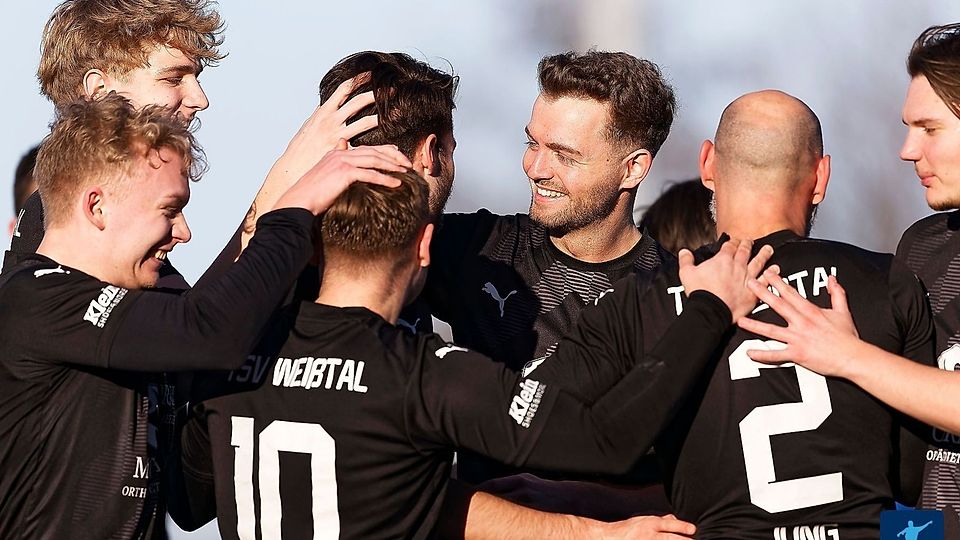 Der TSV Weißtal hatte am 12. Spieltag allen Grund zu jubeln.