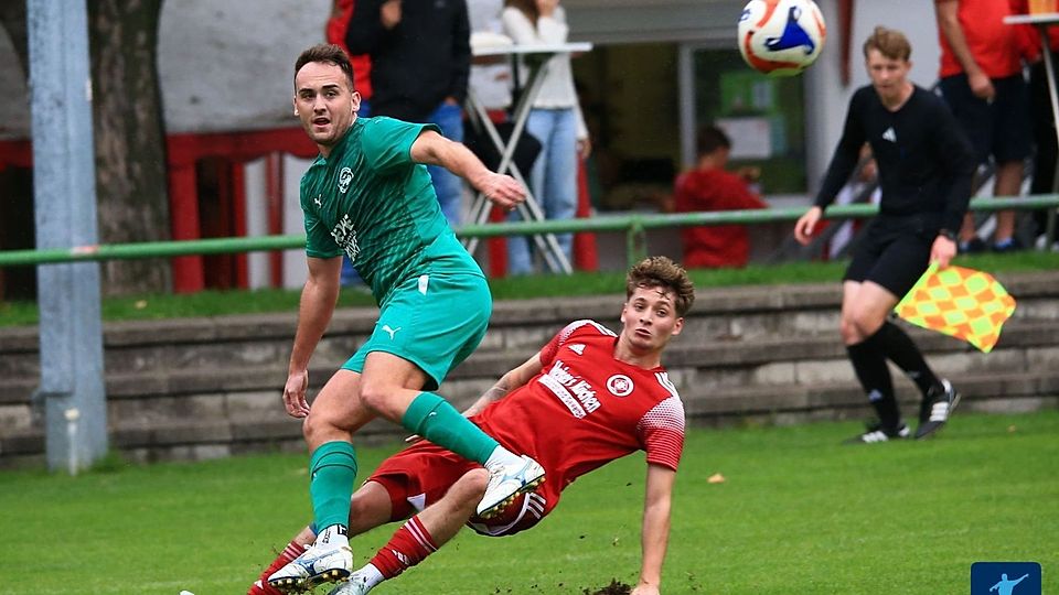 Thiemo Stavridis (links, hier im Hinrundenduell bei der SVW Mainz) fällt bei den Ingelheimern noch aus.  