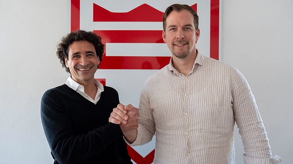 Matthias Georg (rechts) und Nico Michaty