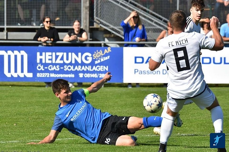 Der ASV Habach (blau) musste sich Wacker München geschlagen geben. 