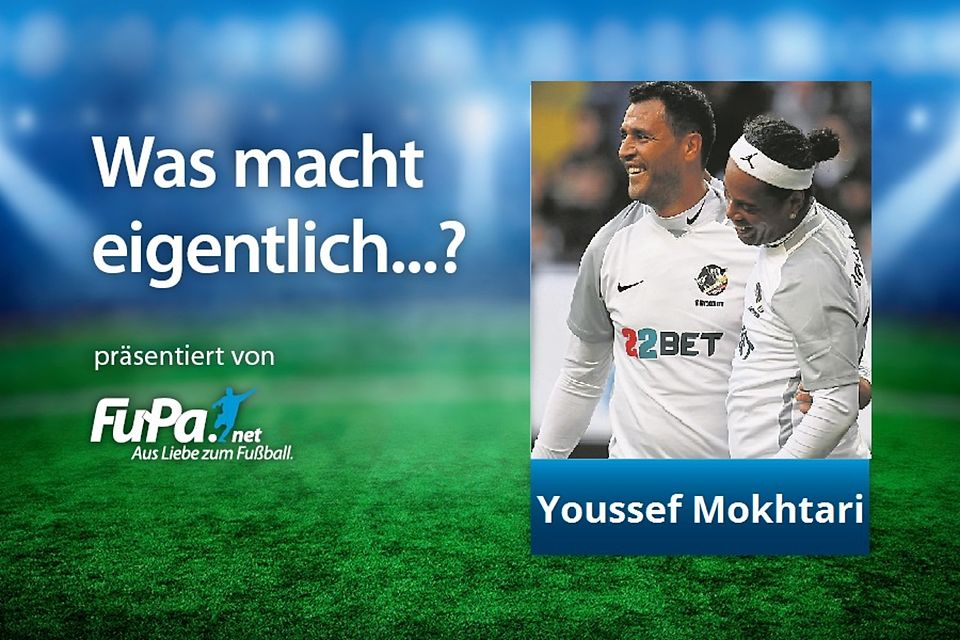 Youssef Mokhtari kickte vor einigen Jahren auch mal bei einem Benefizspiel mit Brasiliens Legende Ronaldinho in einem Team. 
