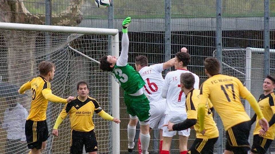 Derbyspannung bei Forst gegen Weiher