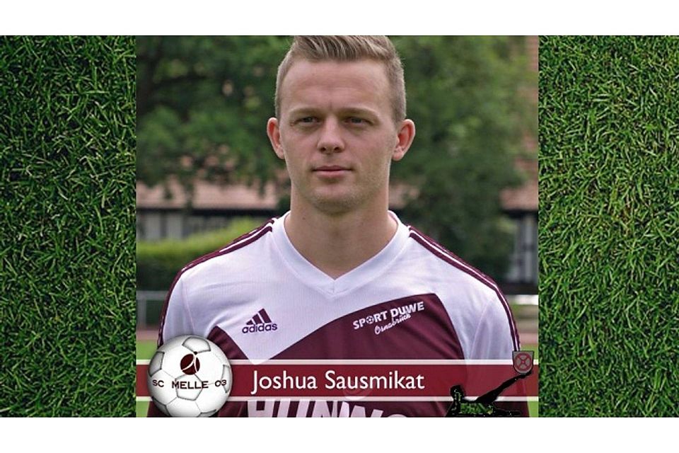 Erzielte den einzigen Meller Treffer: Joshua Sausmikat.