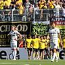 Bedröppelte Kickers, feiernde Bayreuther: Der 4:0-Sieg der "Oldschdod" am Dallenberg kostete dem damaligen Würzburger Trainer Markus Zschiesche den Job.