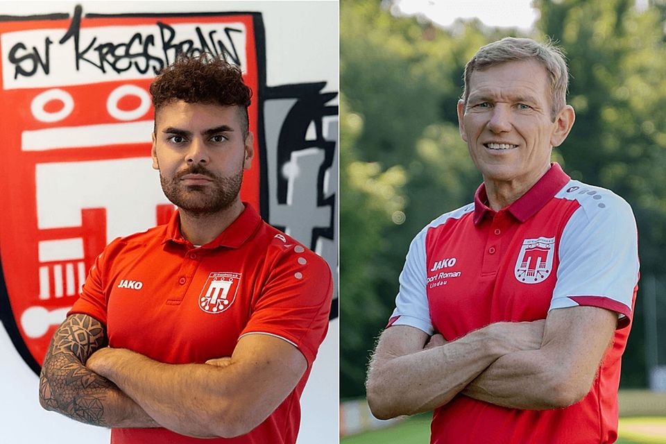 Reinhard Bergmann (links im Bild) folgt auf Jürgen Kopfsguter Reinhard Bergmann (links im Bild) folgt auf Jürgen Kopfsguter